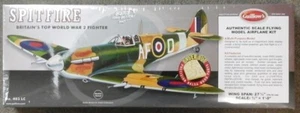 Avión de madera de balsa modelo Supermarine Spitfire Guillows corte láser # 403 LC - Imagen 1 de 1