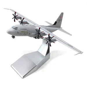 1/200 Alloy USAF C-130 Hercules Transport Aircraft Diecast Airplane Gift Model - Picture 1 of 17