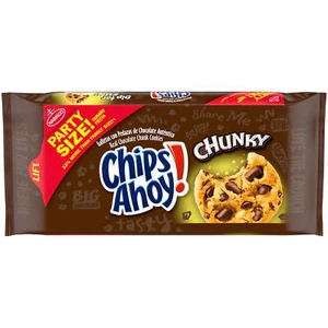 (3 pack) CHIPS AHOY! Chunky Chocolate Chip Cookies,24.75 oz,Party Size - Picture 1 of 15