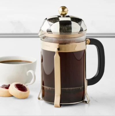 Cheque cortesano de prensa francesa Mackenzie-Childs Foto 1 de 4