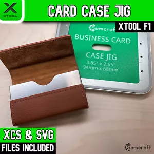 xTool F1 Hard Card Case, Saddle Collection JP Plus xTool Laser Jig - Picture 1 of 7