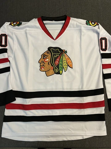 Clark Griswold Chicago Blackhawks #00 Hockey Jersey XXL Christmas Vacation men Cover