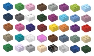 ☀️NEW LEGO 2x2 BRICKS MIX LOT CHOOSE AMOUNT PICK COLORS 2 x 2 Legos Brick #3003 - Picture 1 of 39