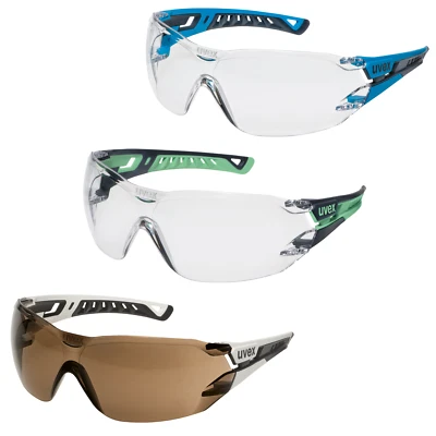 MARKENLOS Uvex pheos nxt Brille Anti-Beschlag/ kratzfeste Bügelbrille Arbeitsschutzbrille