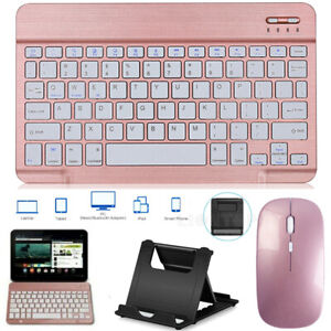 Wireless Mouse and Bluetooth Keyboard Slim For Android Windows Tablet PC Desktop