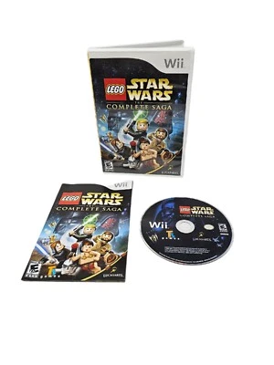 Nintendo Wii Lego Star Wars The Complete Saga Original Game Complete Lucas Arts - Image 1 of 4