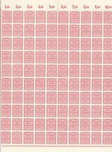 Stamp Germany Reich Mi 4 Sheet 1903 Dienst Official MNH - Picture 1 of 1