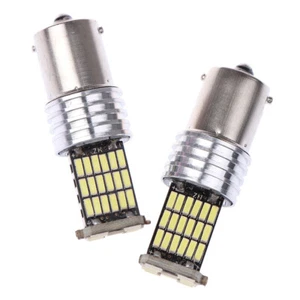 2X 1156 LED Canbus 15 SMD BA15S P21W High Power White 6000K Car Brake Tail L-b - Picture 1 of 12