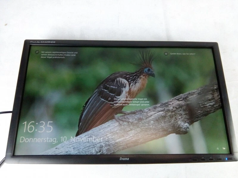 Iiyama ProLite E2409HDS-B1 24-Zoll FullHD 1920x1080 2ms HDMI VGA DVI ohne Fuß - Bild 1 von 1