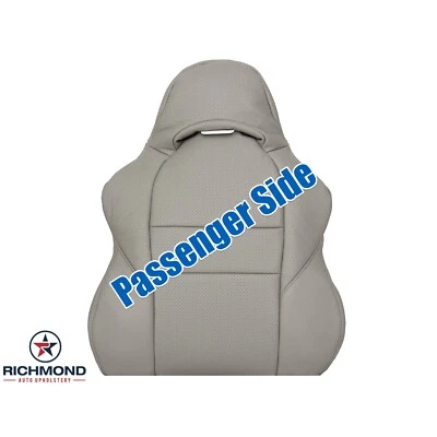 For 2005-2006 Acura RSX Type-S -Passenger Side Lean Back Leather Seat Cover Gray - Image 1 of 4