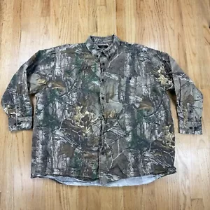 Red Head Langarm Camouflage Hemd mit Knopfleiste Gr. 3XL echter Baum Hartholz Rip Stop - Bild 1 von 11