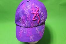 Browning Purple Deer Hunter Embroidered Adjustable Hat Cap Youth Jr