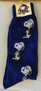 Top Pop Peanuts Character-Dress 4 Success Theme Socks Men's Size 10-13-Mervyn's - Picture 1 of 6