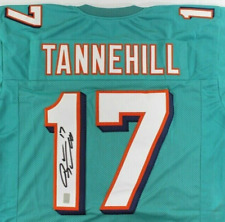 Ryan Tannehill Signed Teal Miami Dolphins Jersey (Sports Integrity Player Holo)