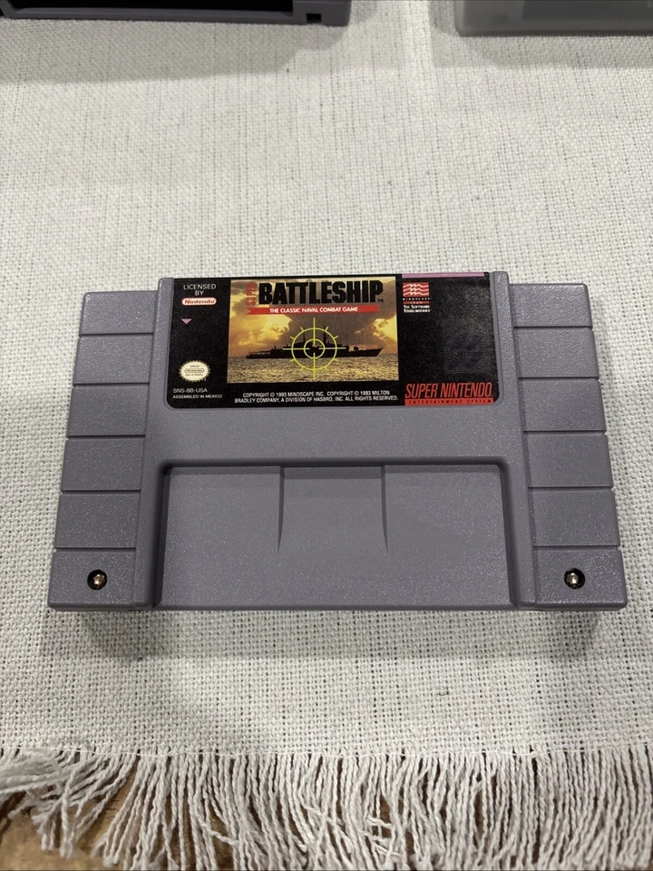 Super Nintendo Entertainment System "Super Battleship" The Classic Naval Combat - Image 1 of 4