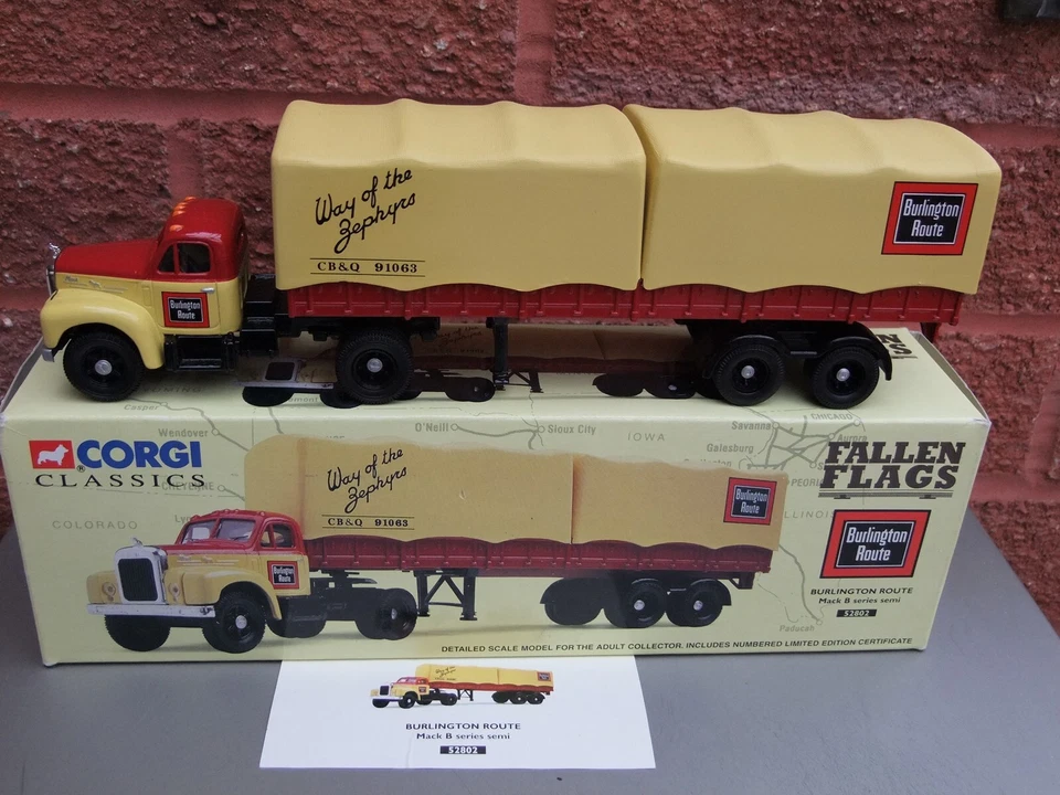 Corgi Classics Mack B Series 1:50 Scale Ltd Edition - various available BOXED - Image 1 of 1