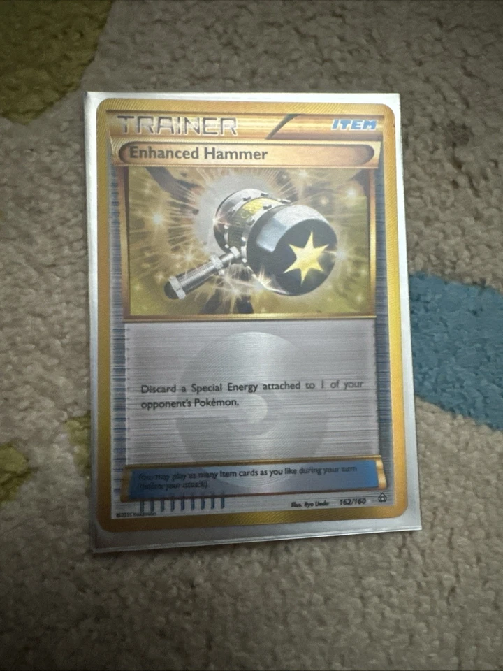 Pokémon Enhance Hammer Trainer Card!  162/160. - Image 1 of 1
