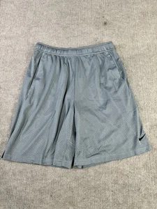 Nike Neu mit Etikett Shorts Herren Large grau Dri Fit Mesh 9" Training Basketball Athletik - Bild 1 von 6