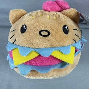 Hello Kitty - 5 IN HAMBURGER PLUSH new with tag - Bild 1 von 9