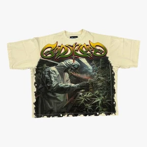 Godspeed 'Indoor 4/20' T-Shirt Macadamia Beige (Edition of 444) - Picture 1 of 7
