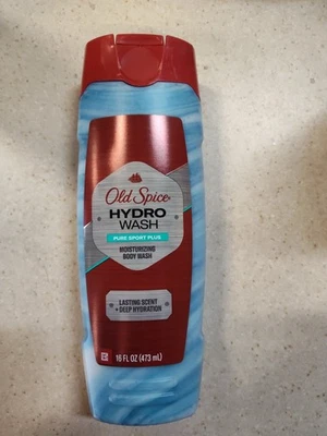 Old Spice 男式 Hydro Wash Pure Sport Plus 保湿沐浴露,16 液量盎司 — 第 1/4 张图片