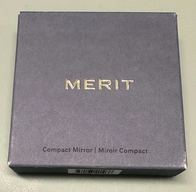 Merit Compact Mirror Gold ~ Limited Edition ~ New In Box - Image 1 of 4