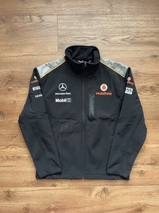 Men’s Hugo Boss Mercedes-Benz Vodafone Jacket Black Medium New - Picture 1 of 6