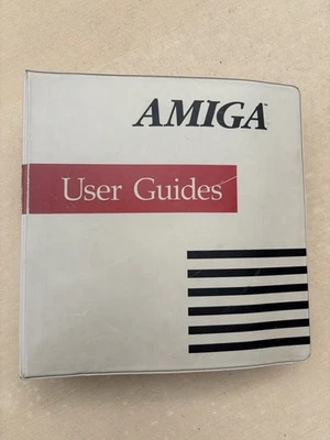 Commodore Amiga User Guides Binder Manual Introduction Basic ABasiC Textcraft - Image 1 of 4