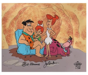 FLINTSTONES PRINT - FIRST 30 YEARS Hanna Barbera - Picture 1 of 1