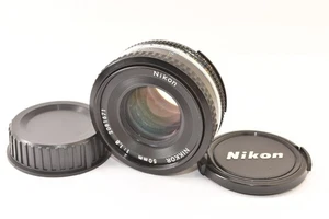 Nikon NIKKOR AiS 50mm F1 8 Pancake Lens Japan Vintage Manual Focus Kit - Picture 1 of 12