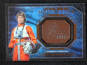 2016 Topps Star Wars Masterwork Medallion Relics A New Hope Luke Skywalker k4s - Picture 1 of 3