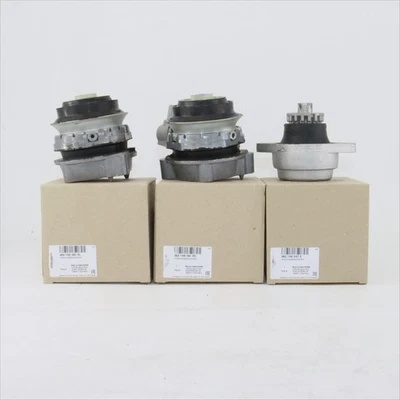 3X Sensor Engine Mount Kit For Audi S8 A8 4E0199381FL 4E0199381FN 4E0199267S - Image 1 of 4