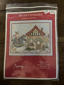 Imaginating “Snowy’s Store” Complete Cross Stitching Kit Brand New - Picture 1 of 2
