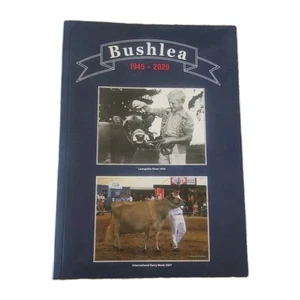 Bushlea Farms 1945-2020 Commemorative Book Jersey Dairy Prize Winning Cows - Picture 1 of 5