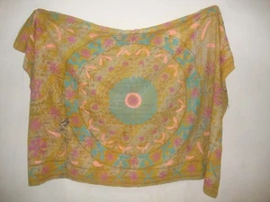 Hand embroidery vintage kantha quilt blanket throw recycled kantha bedding gift - Picture 1 of 10