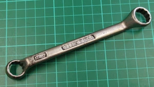 Vintage GORDON TOOLS 1/2" x  9/16" AF Chrome Vanadium Offset Ring Spanner - Picture 1 of 11