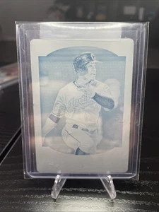 2016 Topps Gypsy Queen Francisco Lindor 1/1 Printing Plate No.71 Indians - Picture 1 of 2