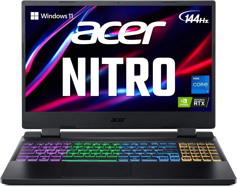 Acer Nitro 5 AN515-58-95ZW Intel core i9-12900H, RTX4060, 32GB RAM, 1TB NVMe SSD - Bild 1 von 1