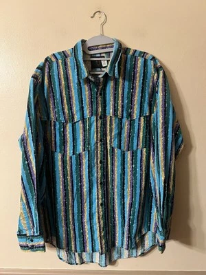 Vintage Frontier Series Brushpopper Western Cowboy Rodeo Shirt Size XL - Image 1 of 4