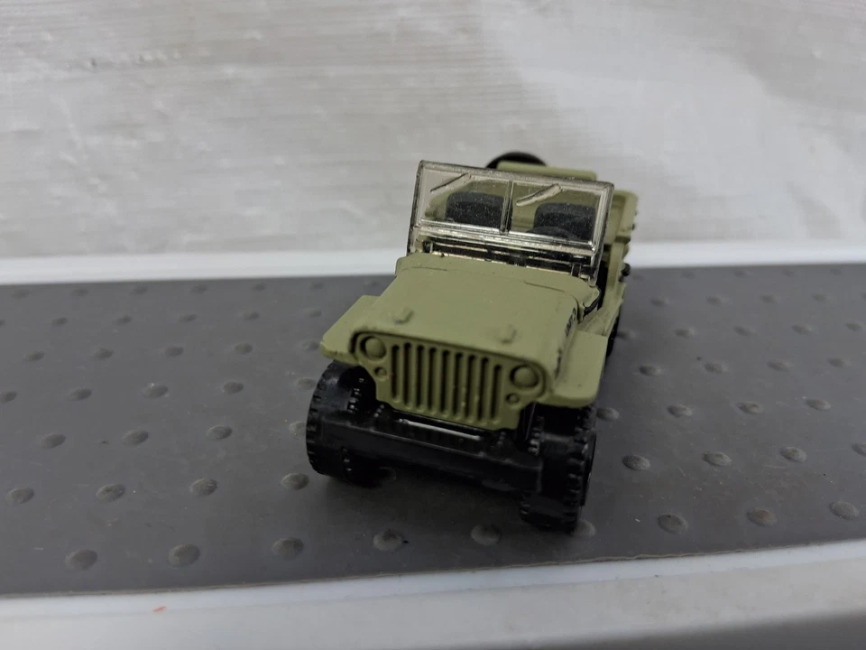 Matchbox Anaconda Guides Jeep Willys Olive Green Die Cast - Image 1 of 4