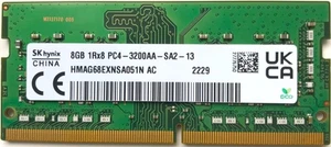 SK Hynix 8GB 1Rx8 PC4-3200AA-SA2-13 DDR4 Laptop SDRAM HMAG68EXNSA051N - Picture 1 of 1