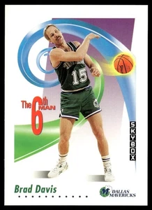 1991-92 SkyBox Brad Davis Dallas Mavericks #437 - Picture 1 of 2
