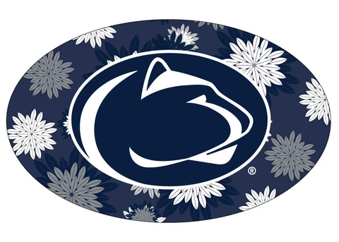 PENN STATE FLORAL DESIGN MAGNET-PENN STATE NITTANY LIONS CAR MAGNET-NEW 2016! Cover