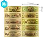 5pcs 1875 american  t gold banknote quality US color paper money souvenir gift