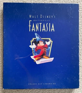 Disney’s FANTASIA Deluxe CAV Laserdisc Box Set w/ Lithograph & COA - Bild 1 von 4