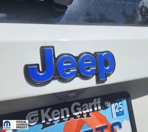 fits 2015-2023 Jeep Renegade Tail Emblem Jeep Decal Graphics Stickers - Picture 1 of 5