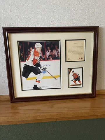 Eric Lindros NHL Philadelphia Flyers 1993 Plaque 8333 #88 Cover