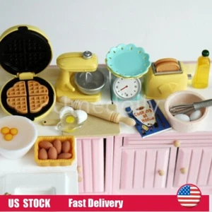 21PC Dollhouse Miniature 1:12 Scale Kitchen Set Baking Cooking Accessories - Picture 1 of 12