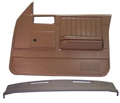 Kit de tampa de painel de porta preta Coverlay 18-637CN para 82-85 Chevy S10 GMC S15 - Imagem 1 de 4