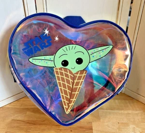 GROGU BABY YODA THE CHILD IRIDESCENT SWIM BAG Backpack STAR WARS MANDALORIAN - Picture 1 of 10